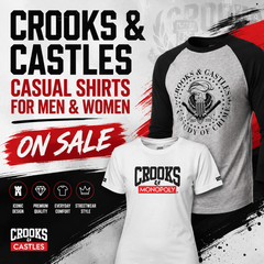Crooks & Castles Casual Shirts for Men & Women On Sale in Fullerton, Orange County & Los Angeles | In-Store Pick-Up Available