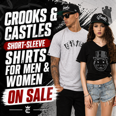 Crooks & Castles Short-Sleeve Shirts for Men & Women On Sale in Fullerton, Orange County & Los Angeles | In-Store Pick-Up Available