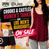 Crooks & Castles Women's Tanks and LRG Men's Boardshorts On Sale in Fullerton, Orange County & Los Angeles | In-Store Pick-Up Available