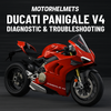 Ducati Panigale V4 Diagnostic & Troubleshooting Services in Fullerton, Orange County & Los Angeles | Motorhelmets