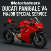 Ducati Panigale V4 Major Special Service in Fullerton, Orange County and Los Angeles | Motorhelmets