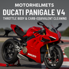 Ducati Panigale V4 Throttle Body & Carb-Equivalent Cleaning in Fullerton, Orange County & Los Angeles | Motorhelmets