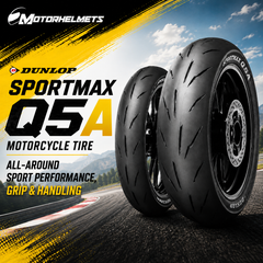 Dunlop Sportmax Q5A Motorcycle Tire All-Around Sport Performance, Grip & Handling