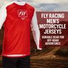 Fly Racing Men’s Motorcycle Jerseys – Durable Gear for Off-Road Adventures - Available Now in Fullerton, Orange County & Los Angeles