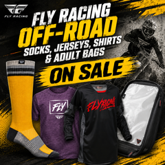 Fly Racing Off-Road Socks, Jerseys, Shirts & Adult Bags On Sale in Fullerton, Orange County & Los Angeles | In-Store Pick-Up Available
