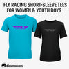 Fly Racing Short-Sleeve Tees for Women & Youth Boys Available for Store Pickup in Fullerton, Orange County & Los Angeles