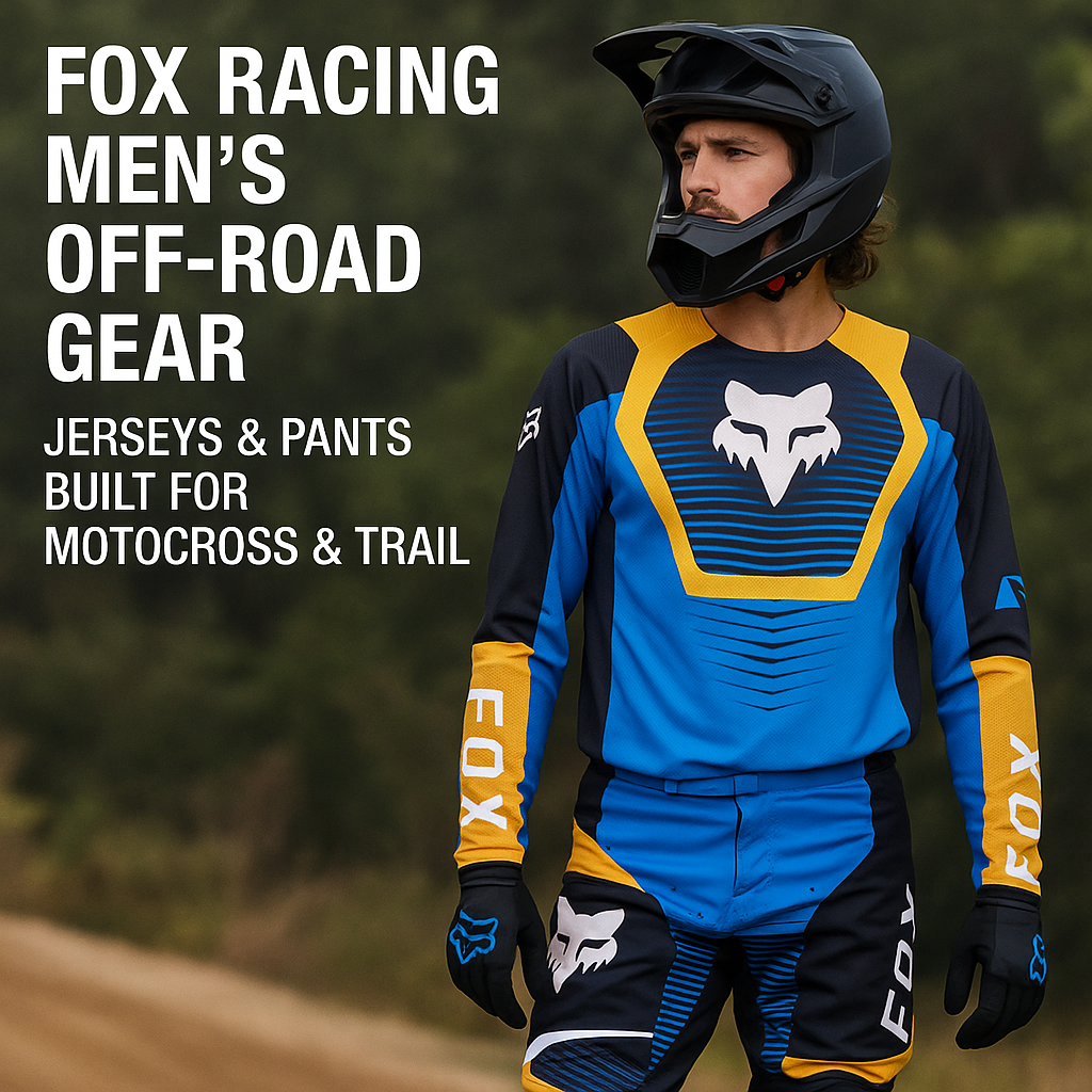 Fox Racing Men’s Off-Road Gear | Jerseys & Pants Built for Motocross & Trail | Available Now in Fullerton, Orange County & Los Angeles