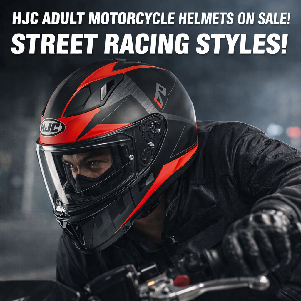 HJC Adult Motorcycle Helmets On Sale – Street Racing Styles in Fullerton, Orange County & Los Angeles | In-Store Pick-Up Available