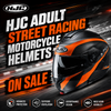 HJC Adult Street Racing Motorcycle Helmets On Sale in Fullerton, Orange County & Los Angeles | In-Store Pick-Up Available