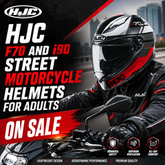 HJC F70 and i90 Street Motorcycle Helmets for Adults On Sale in Fullerton, Orange County & Los Angeles | In-Store Pick-Up Available