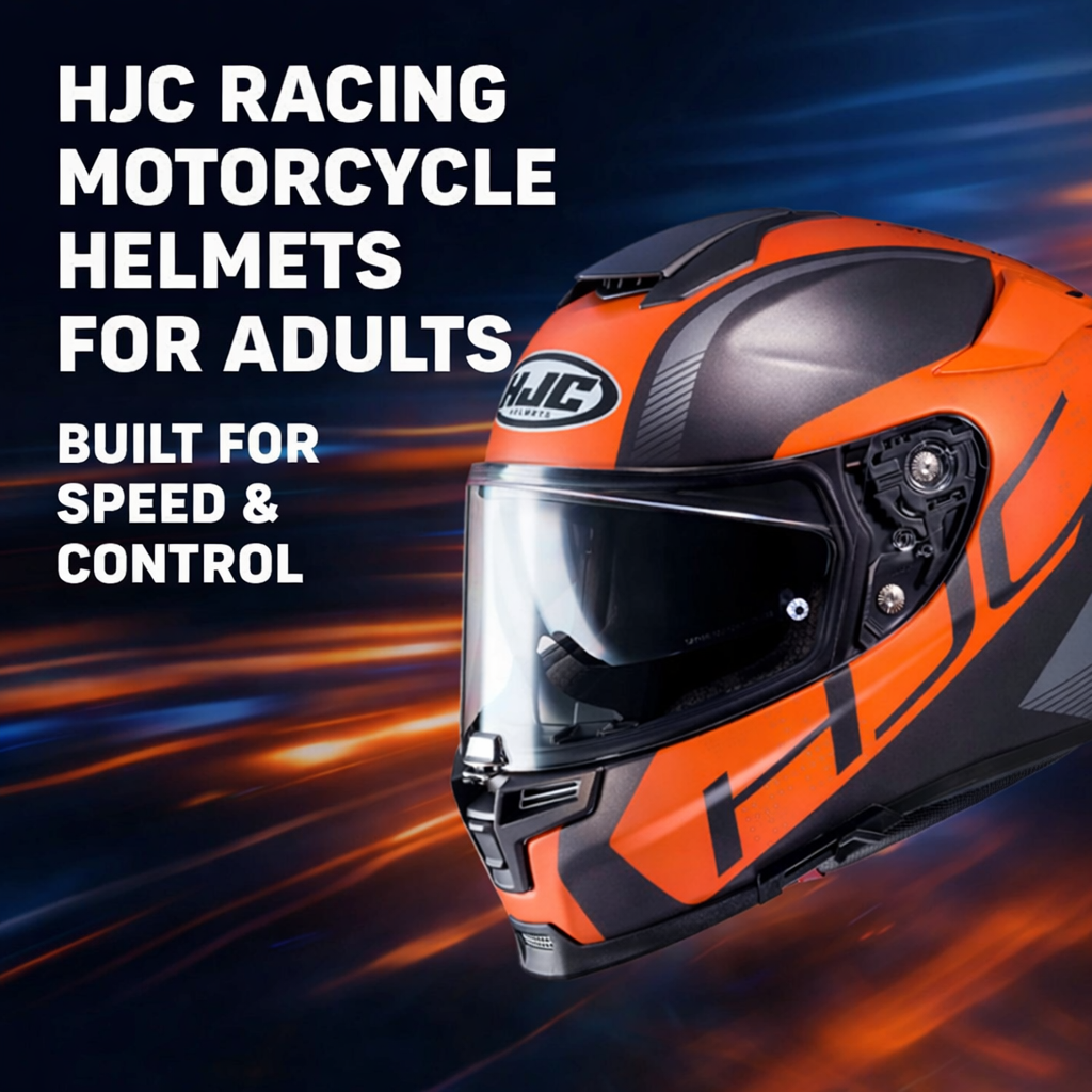 HJC Racing Motorcycle Helmets for Adults – Built for Speed & Control | Available Now in Fullerton, Orange County & Los Angeles
