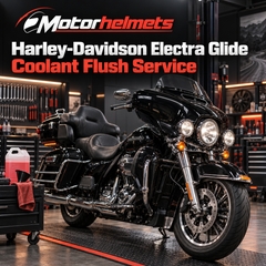 Harley-Davidson Electra Glide Coolant Flush Service in Fullerton, Orange County & Los Angeles | Motorhelmets