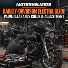 Harley-Davidson Electra Glide Valve Clearance Check & Adjustment in Fullerton, Orange County & Los Angeles | Motorhelmets