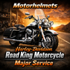 Harley-Davidson Road King Motorcycle Major Service in Fullerton, Orange County & Los Angeles | Motorhelmets