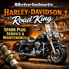 Harley-Davidson Road King Spark Plug Service & Maintenance in Fullerton, Orange County & Los Angeles | Motorhelmets