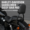 Harley-Davidson Saddlemen Sissy Bar Pad – Comfort & Style Upgrade | Available Now in Fullerton, Orange County & Los Angeles