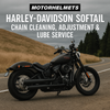 Harley-Davidson Softail Chain Cleaning, Adjustment & Lube Service – Fullerton, Orange County & Los Angeles | Motorhelmets