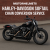 Harley-Davidson Softail Chain Conversion Service – Belt Drive to Chain Drive Experts in Fullerton, Orange County & Los Angeles | Motorhelmets