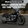 Harley-Davidson Softail Gas Tank Flush - Professional Service in Fullerton, Orange County & Los Angeles | Motorhelmets