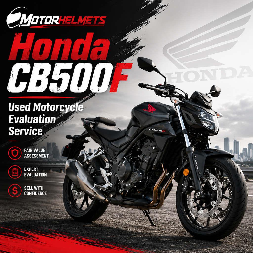Honda CB500F Used Motorcycle Evaluation Service in Fullerton, Orange County & Los Angeles | Motorhelmets