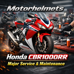 Honda CBR1000RR Major Service & Maintenance in Fullerton, Orange County & Los Angeles | Motorhelmets