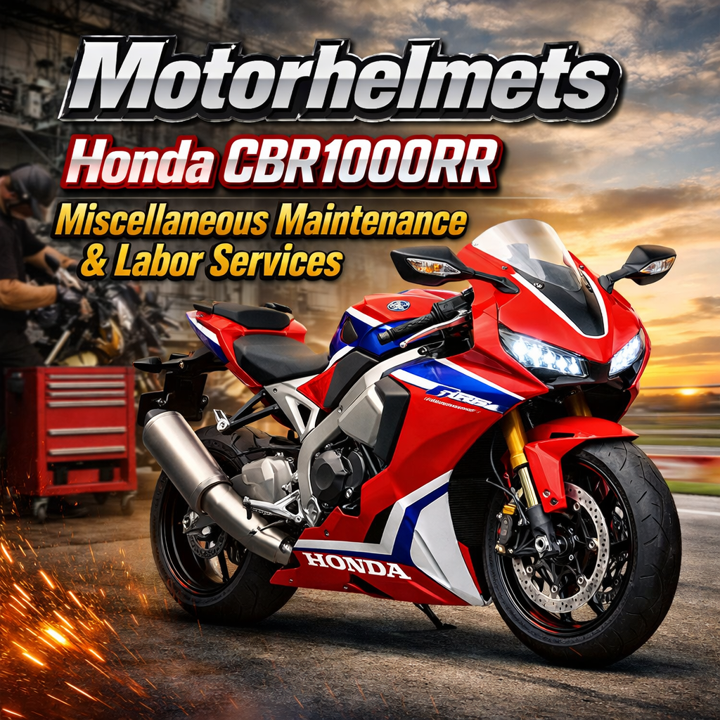 Honda CBR1000RR Miscellaneous Maintenance & Labor Services in Fullerton, Orange County & Los Angeles | Motorhelmets