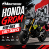 Honda Grom Motorcycle New Bike First Service in Fullerton, Orange County & Los Angeles | Motorhelmets