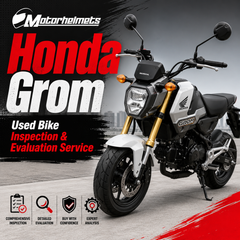 Honda Grom Used Bike Inspection & Evaluation Service in Fullerton, Orange County & Los Angeles | Motorhelmets