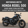 Honda Rebel 500 Used Bike Evaluation – Expert Motorcycle Inspection in Fullerton, Orange County & Los Angeles | Motorhelmets