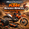 KTM Motocross Motorcycle Battery Service & Replacement in Fullerton, Orange County & Los Angeles | Motorhelmets