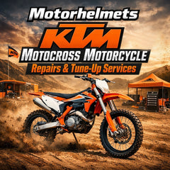 KTM Motocross Motorcycle Repairs & Tune-Up Services in Fullerton, Orange County & Los Angeles | Motorhelmets