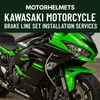Kawasaki Motorcycle Brake Line Set Installation Services – Professional Repair in Fullerton, Orange County & Los Angeles | Motorhelmets