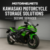 Kawasaki Motorcycle Storage Solutions – Secure Services in Fullerton, Orange County & Los Angeles | Motorhelmets