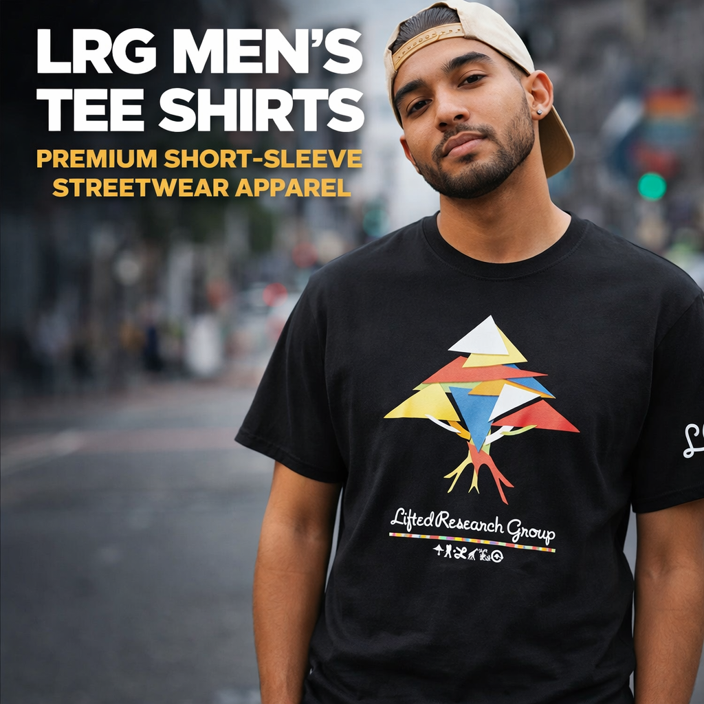 LRG Men’s Tee Shirts - Premium Short-Sleeve Streetwear Apparel | Available Now in Fullerton, Orange County & Los Angeles