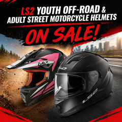 LS2 Youth Off-Road & Adult Street Motorcycle Helmets On Sale in Fullerton, Orange County & Los Angeles