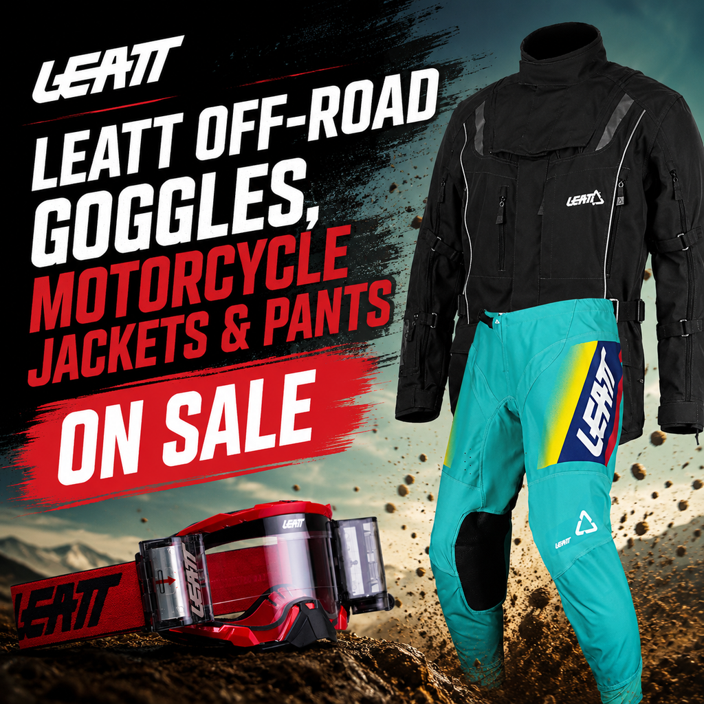 Leatt Off-Road Goggles, Motorcycle Jackets & Pants On Sale in Fullerton, Orange County & Los Angeles | In-Store Pick-Up Available
