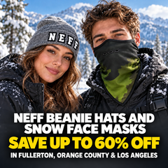 Neff Beanie Hats and Snow Face Masks - Save Up to 60% Off in Fullerton, Orange County & Los Angeles | Motorhelmets