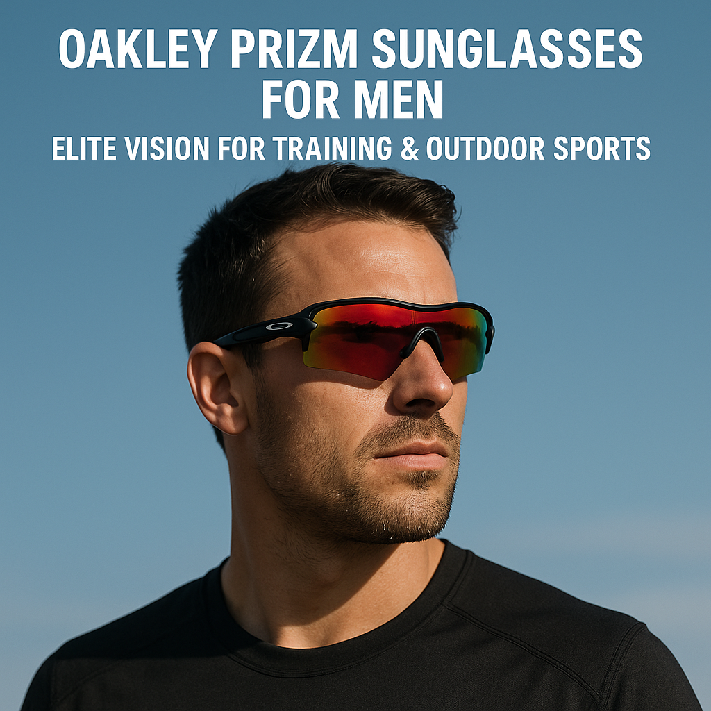 Oakley Prizm Sunglasses for Men – Elite Vision for Training & Outdoor Sports | Available Now in Fullerton, Orange County & Los Angeles