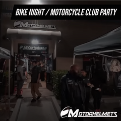 Motorcycle Club Bike Night Party at Motorhelmets Motorcycle Parts & Service Orange County Los Angeles