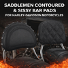 Saddlemen Contoured & Sissy Bar Pads for Harley-Davidson Motorcycles | Available Now in Fullerton, Orange County & Los Angeles