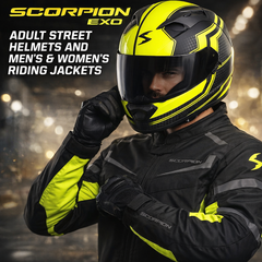 Scorpion EXO Adult Street Helmets and Men’s & Women’s Riding Jackets | Available Now in Fullerton, Orange County & Los Angeles