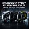 Scorpion EXO Street Helmets for Adults – Premium Protection & Performance | Available Now in Fullerton, Orange County & Los Angeles
