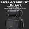 Shop Saddlemen Sissy Bar Bags – Premium Luggage for Harley-Davidson Motorcycles – Available Now for Store Pickup in Fullerton, Orange County & Los Angeles