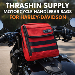 Thrashin Supply Motorcycle Handlebar Bags for Harley-Davidson | Available Now in Fullerton, Orange County & Los Angeles