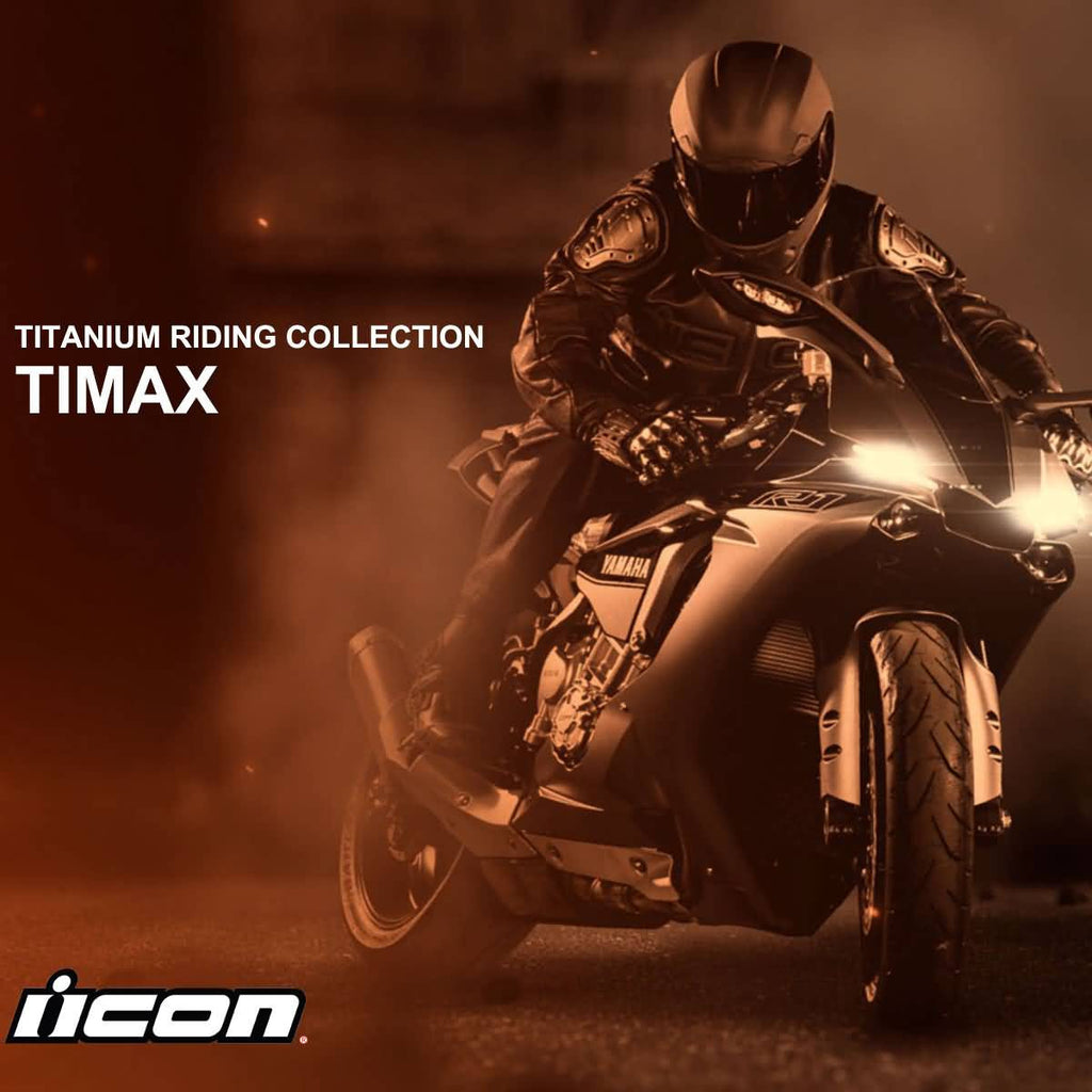 Icon Timax Icon 2017 New TIMAX Motorcycle Street Gears Titanium Riding Collection ...
