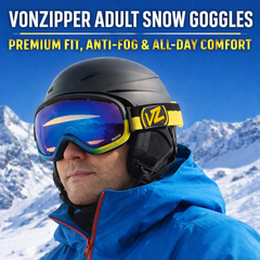 VonZipper Adult Snow Goggles: Premium Fit, Anti-Fog & All-Day Comfort | Available Now in Fullerton, Orange County & Los Angeles