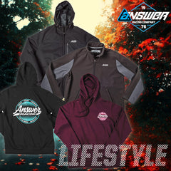 Answer Racing 2018 | Lifestyle Jackets and Hoodies Apparel Collection