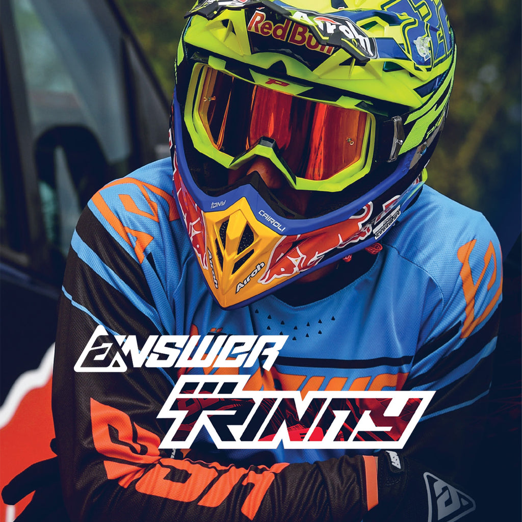 Answer Racing Trinity Motorcycle Motocross Riding Apparel Collection ...