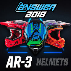 Answer Racing MX 2018 | AR-3 Off-Road Motorcycle Helmet