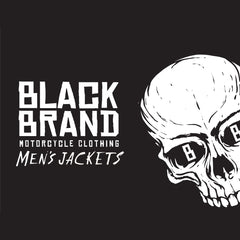 Black Brand 2017 Men's Street Motorcycle Jackets